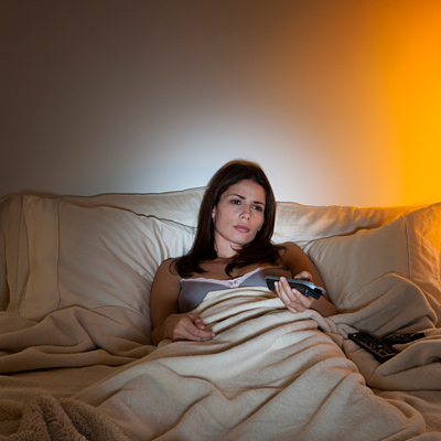 Change your daily habits such as staying up watching television