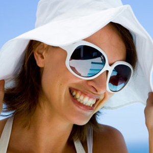 Buy a pair of sunglasses that provides maximum protection against UV radiation; Photo: www.prweb.com
