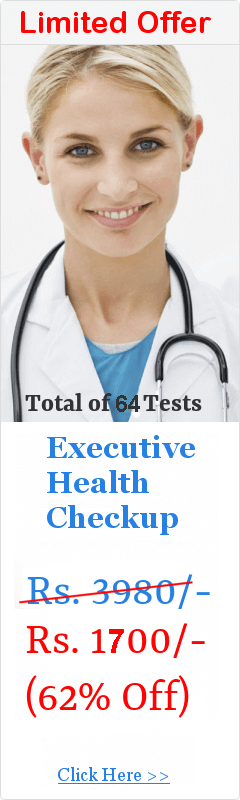 Never Before Executive Health Checkup Offer