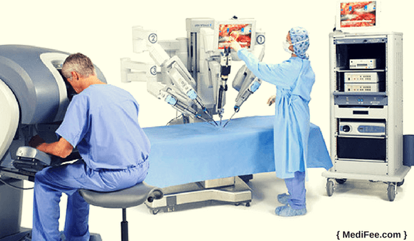 robotically assisted heart cancer surgery